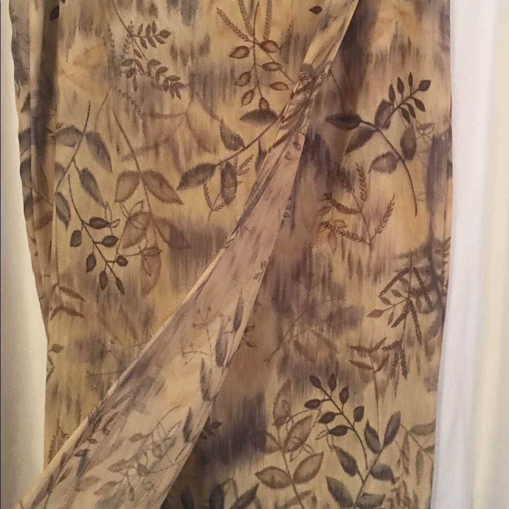Midi wrap skirt